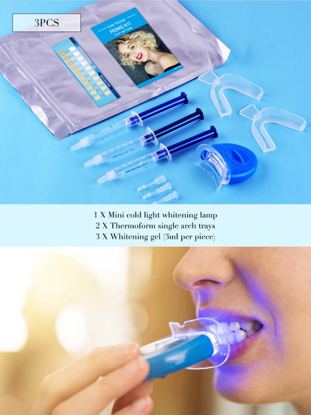 Teeth Whitening (Bleaching) - Top Quality Peroxide Teeth Whitening Gel
