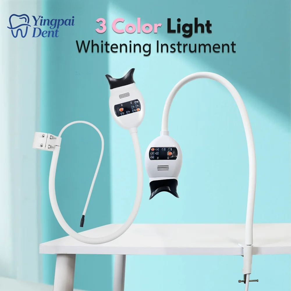 Teeth Whitening Free - Adjustable 3 Colors LED Teeth Whitening