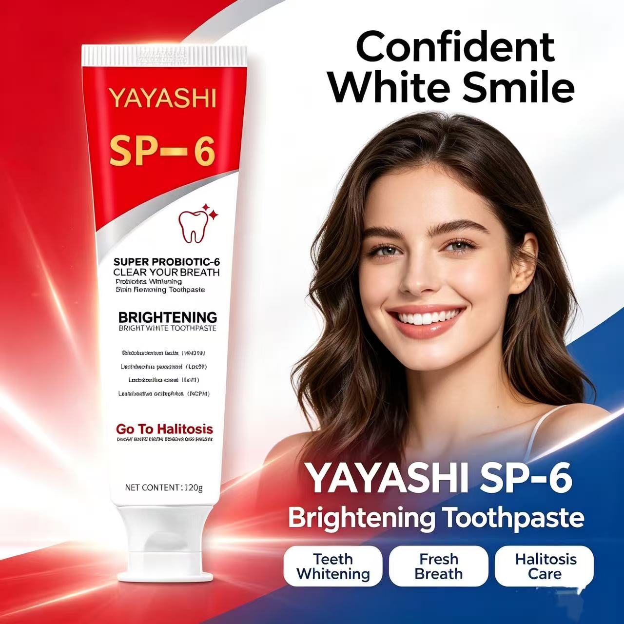 Sp-6 Probiotic Toothpaste Brig - Teeth Whitening Treatment review and price