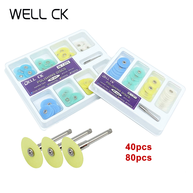 WELL CK 40/80Pcs Dental Polish - Teeth Whitening Kit Professional review and price