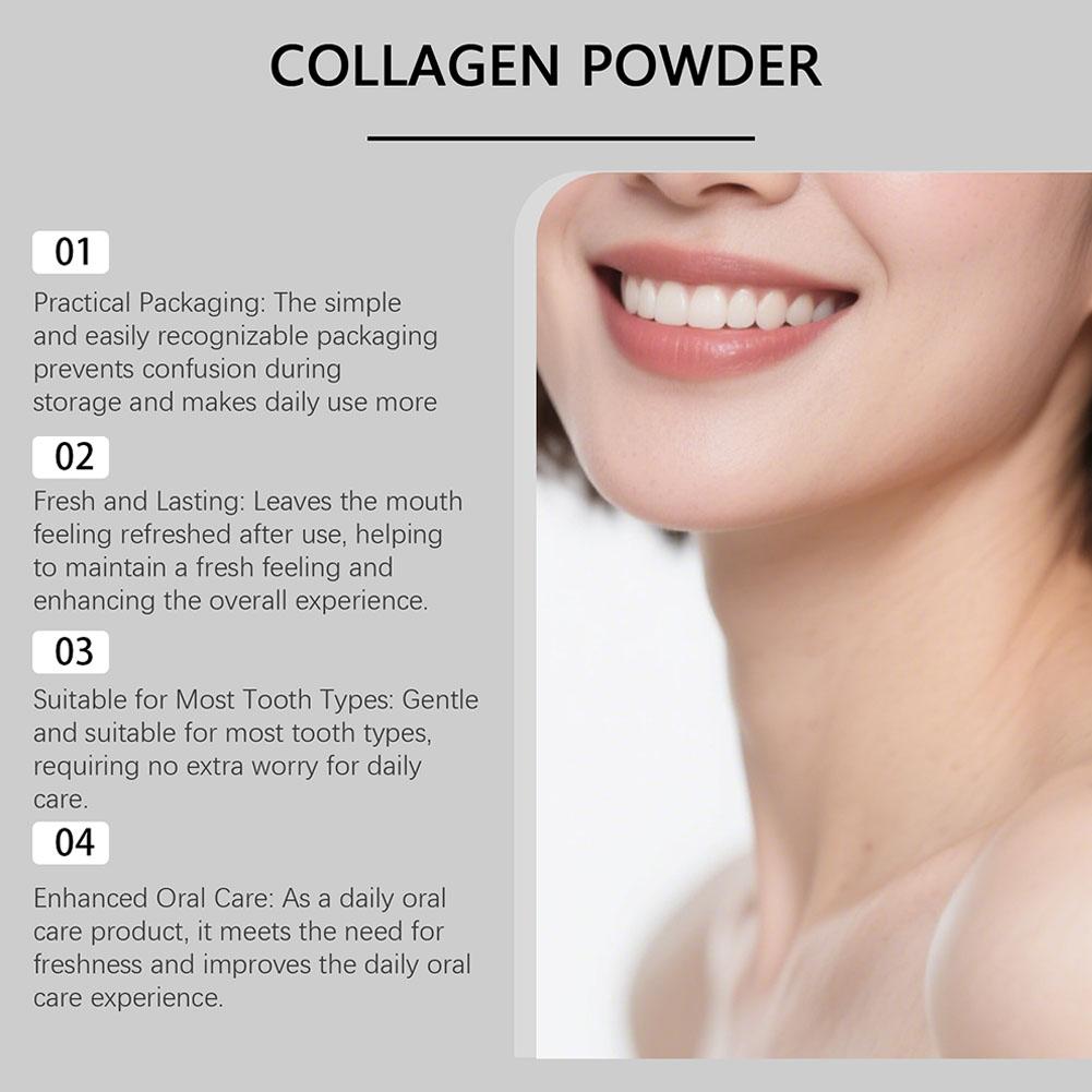 Strengthening Collagen Gum Pow - Teeth Whitening Co review and price