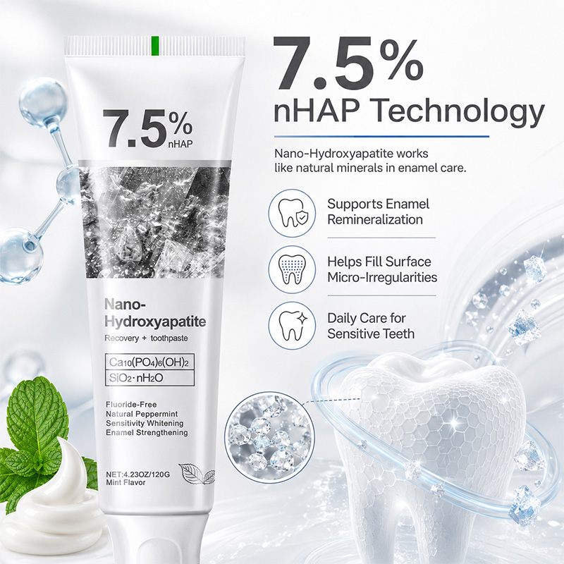 5/6Pcs 7.5% nHAP Nano Hydroxya - Teeth Whitening Toothpaste review and price