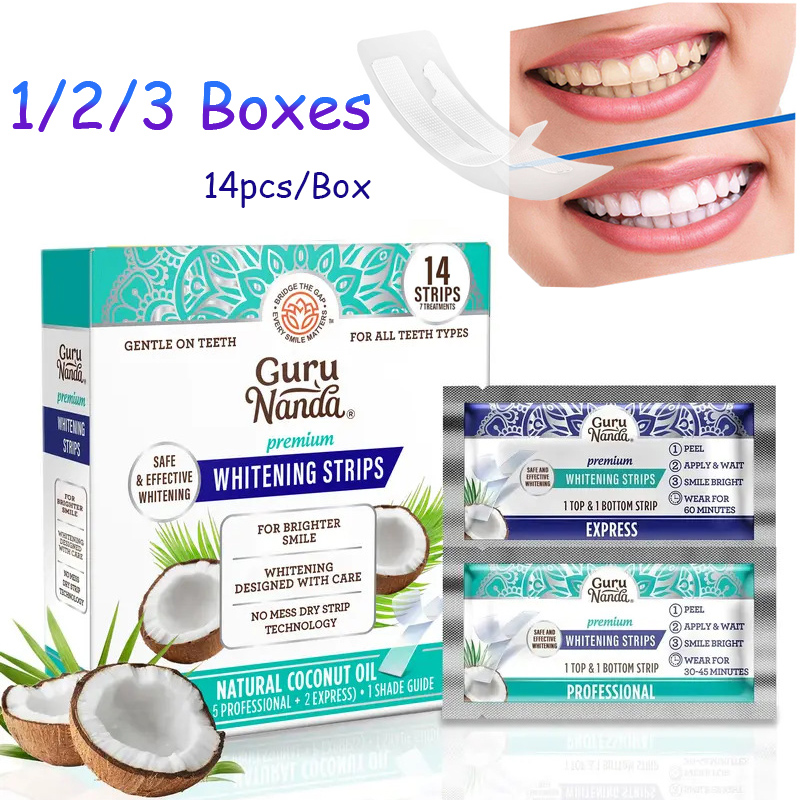 14pcs/box Coconut Oil Teeth Wh - Teeth Whitening Street review and price