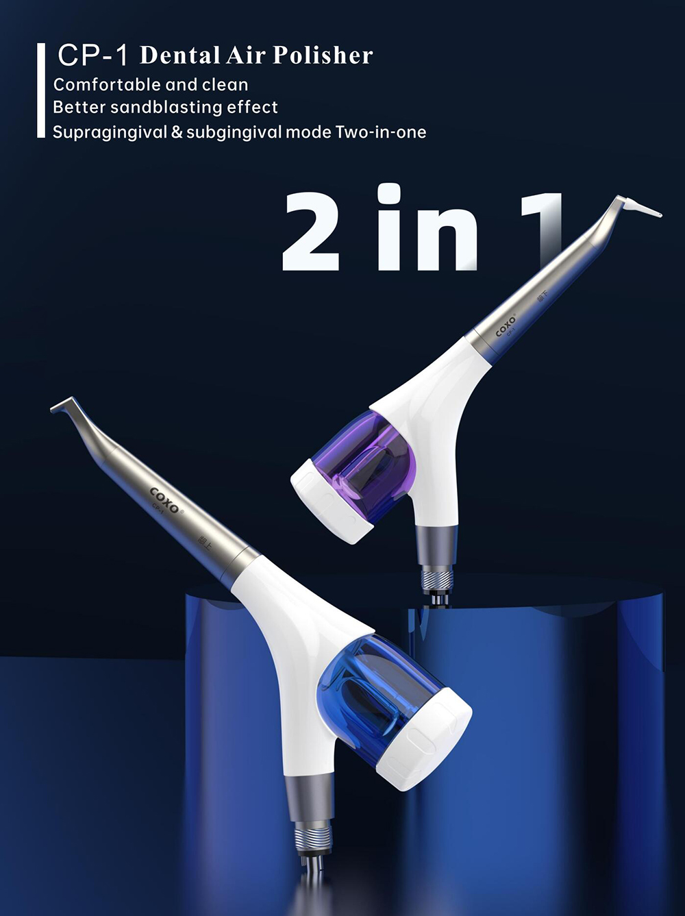 COXO CP-1 Dental Air Polisher  - Teeth Whitening Kit Professional review and price