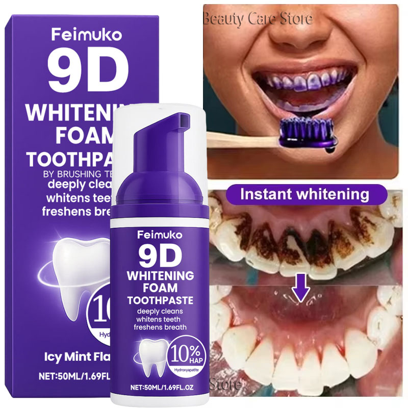 9D Purple Teeth Whitening Toot - Teeth Whitening Treatment review and price