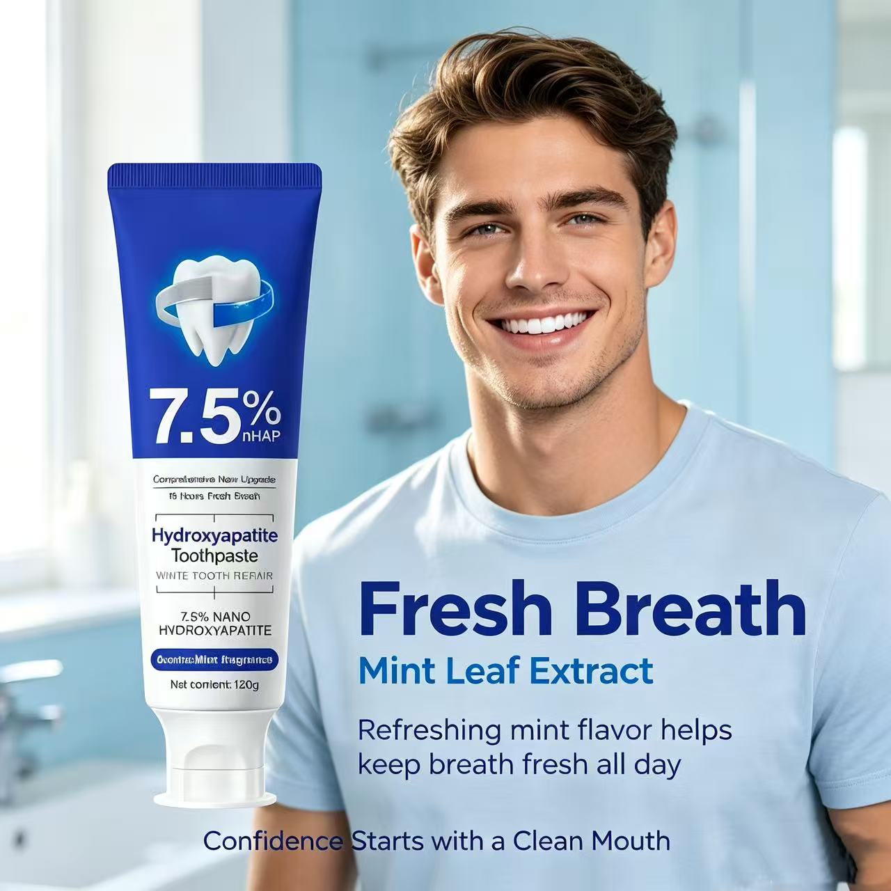 7.5%Nano Hydroxyapatite Toothp - Teeth Whitening Treatment review and price