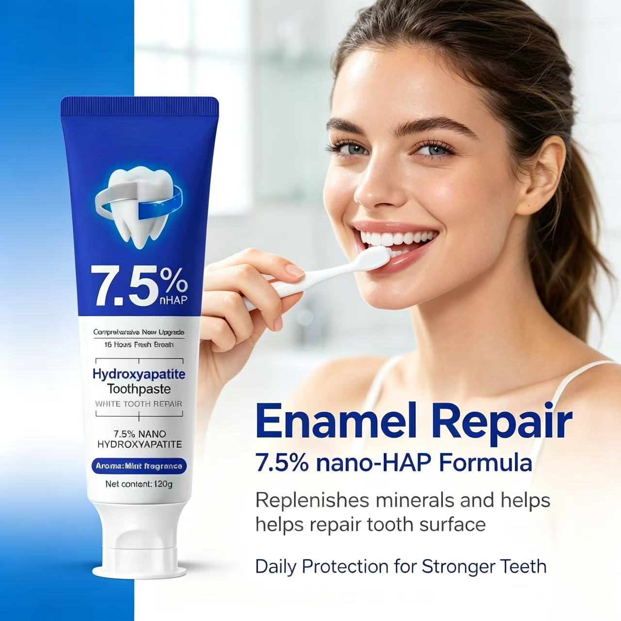 7.5%Nano Hydroxyapatite Toothp - Teeth Whitening Treatment review and price