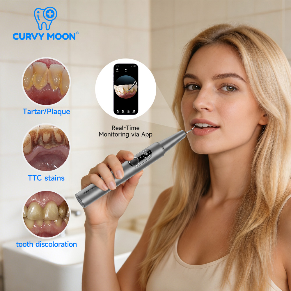 CURVY MOON Visible Electric Ul - Teeth Whitening Kit Professional review and price