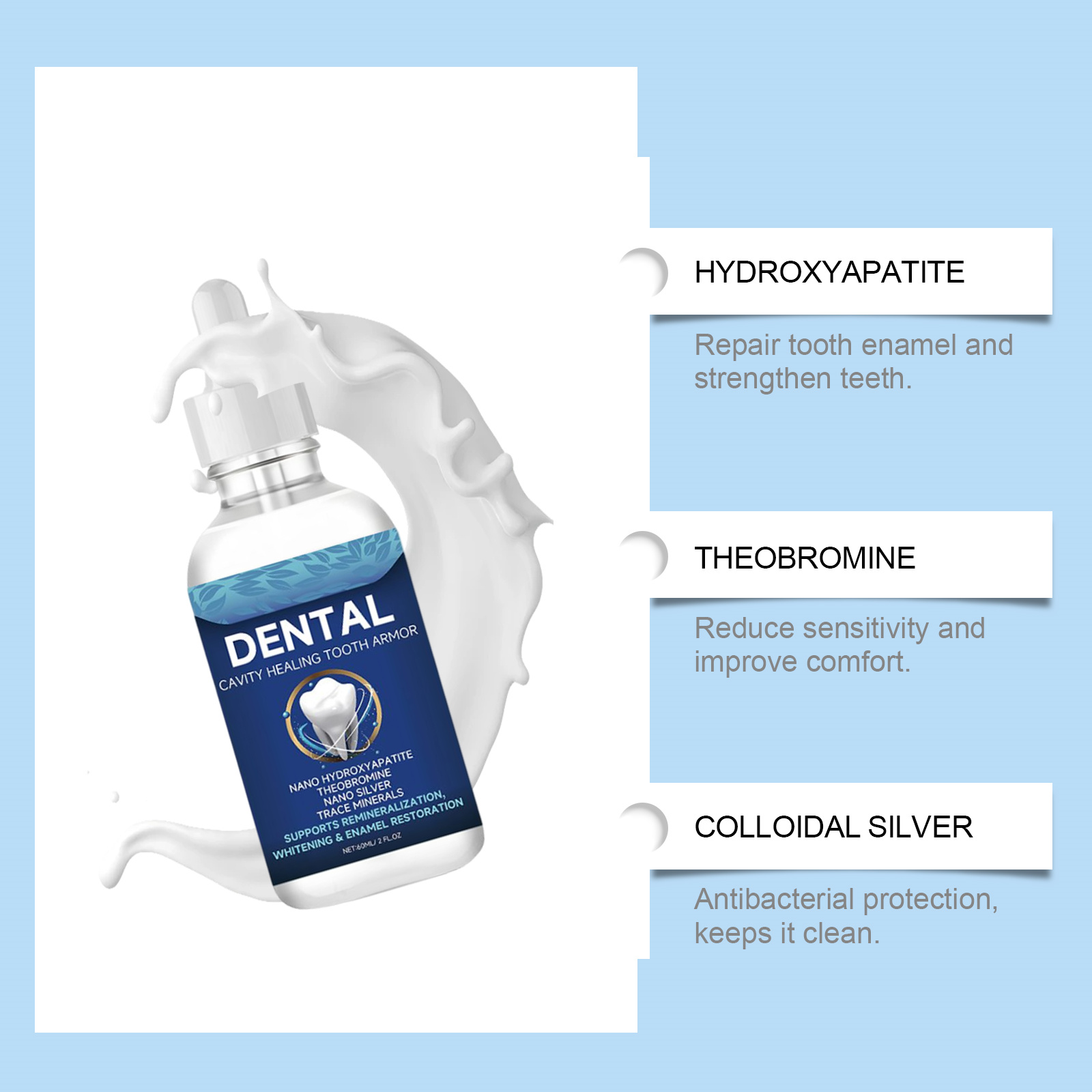 60ml Nano Hydroxyapatite Tooth - Teeth Whitening Treatment review and price