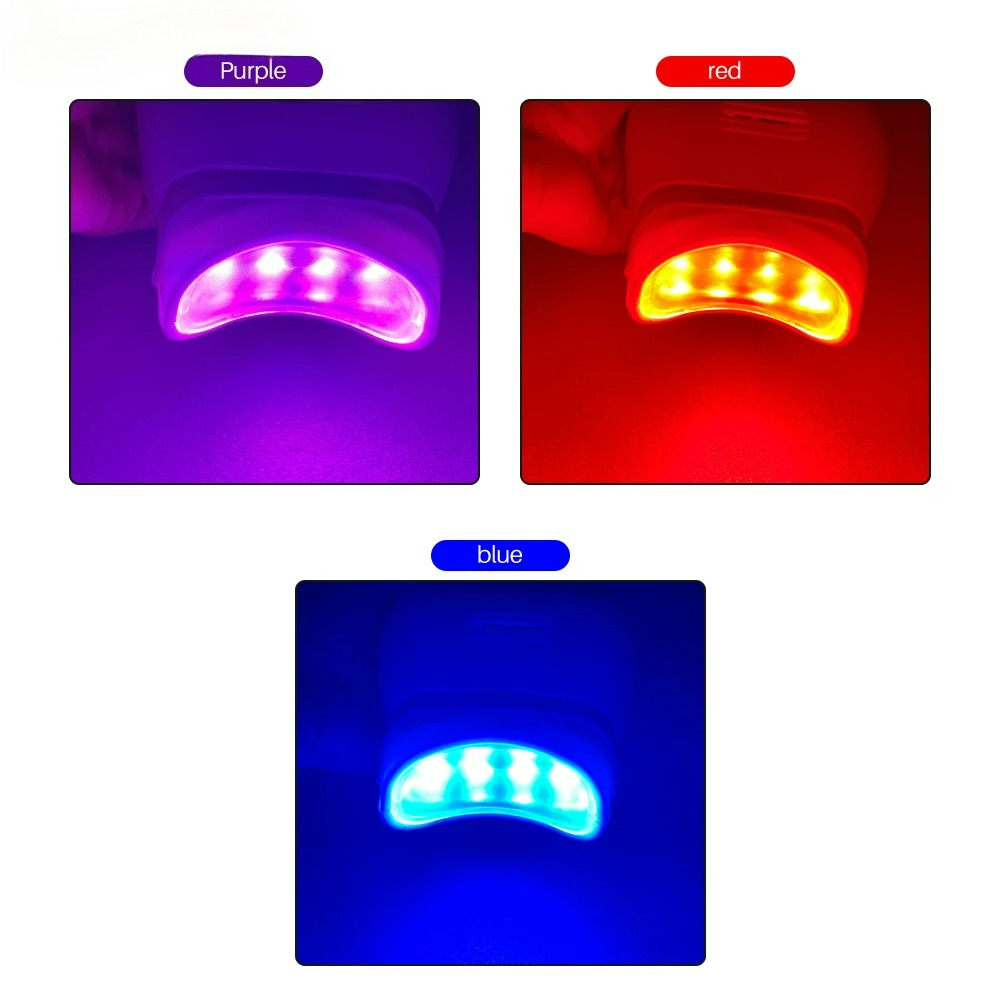 Adjustable 3 Colors LED Teeth  - Teeth Whitening Free review and price