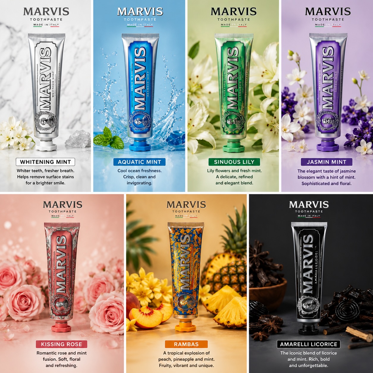 Marvis Mint Toothpaste Premium - Teeth Whitening Treatment review and price