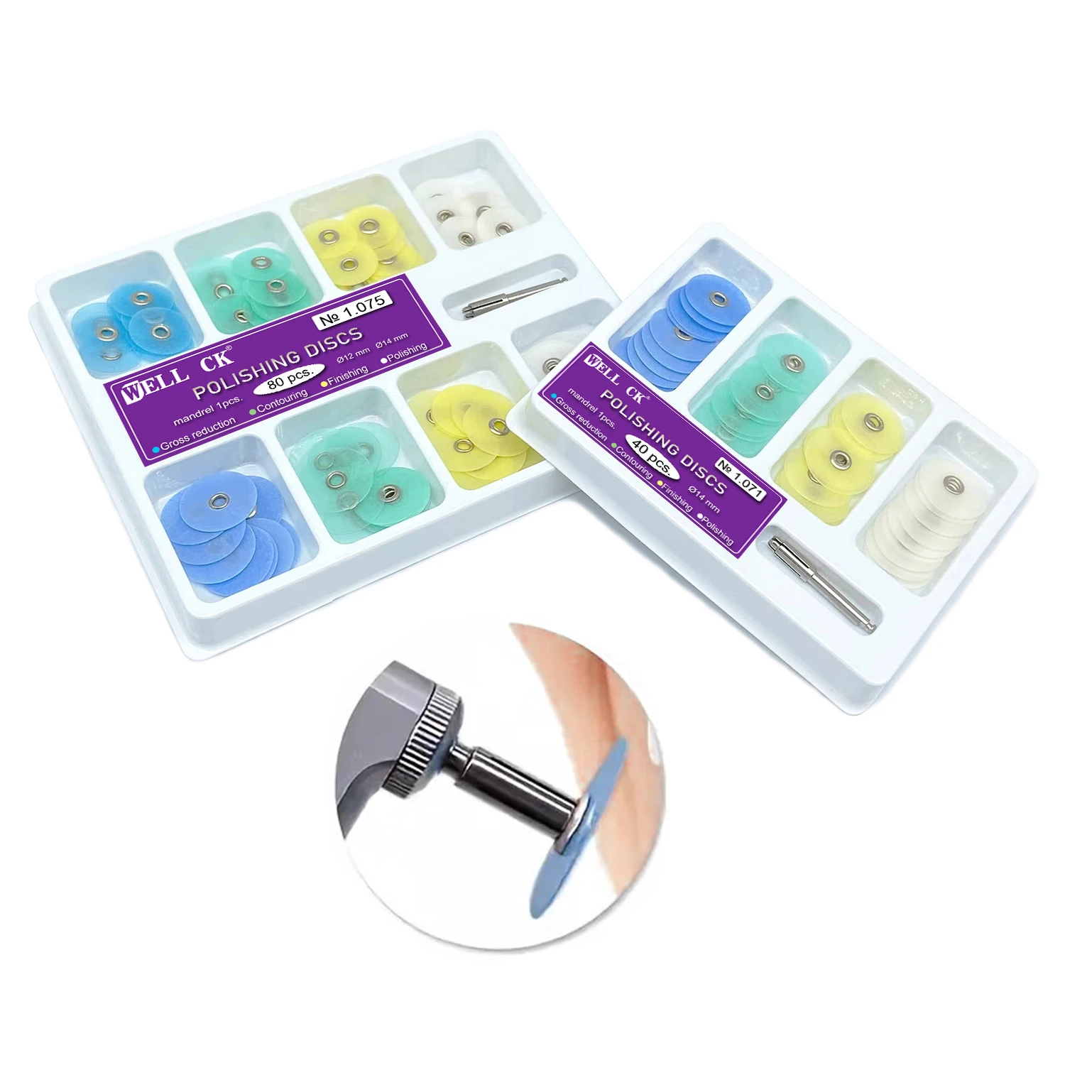 WELLCK Dental Polishing Discs  - Teeth Whitening Kit Professional review and price